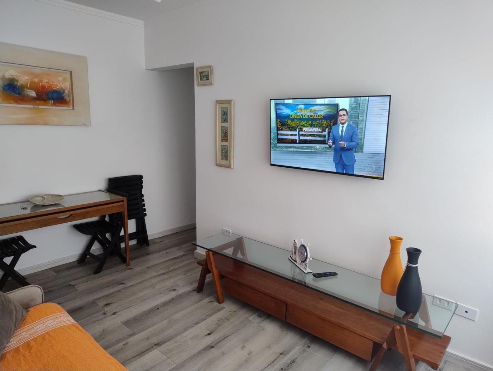 Apto 1 Dorm Entre Praias Do Tombo E Asturias! Guarujá Dış mekan fotoğraf